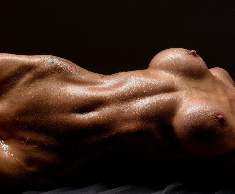 Beautiful naked body of a woman