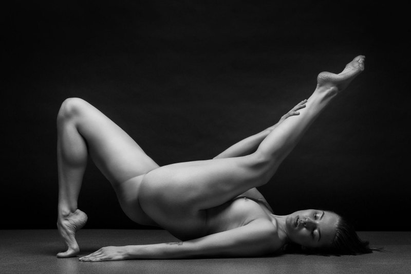 Beautiful naked women in different poses