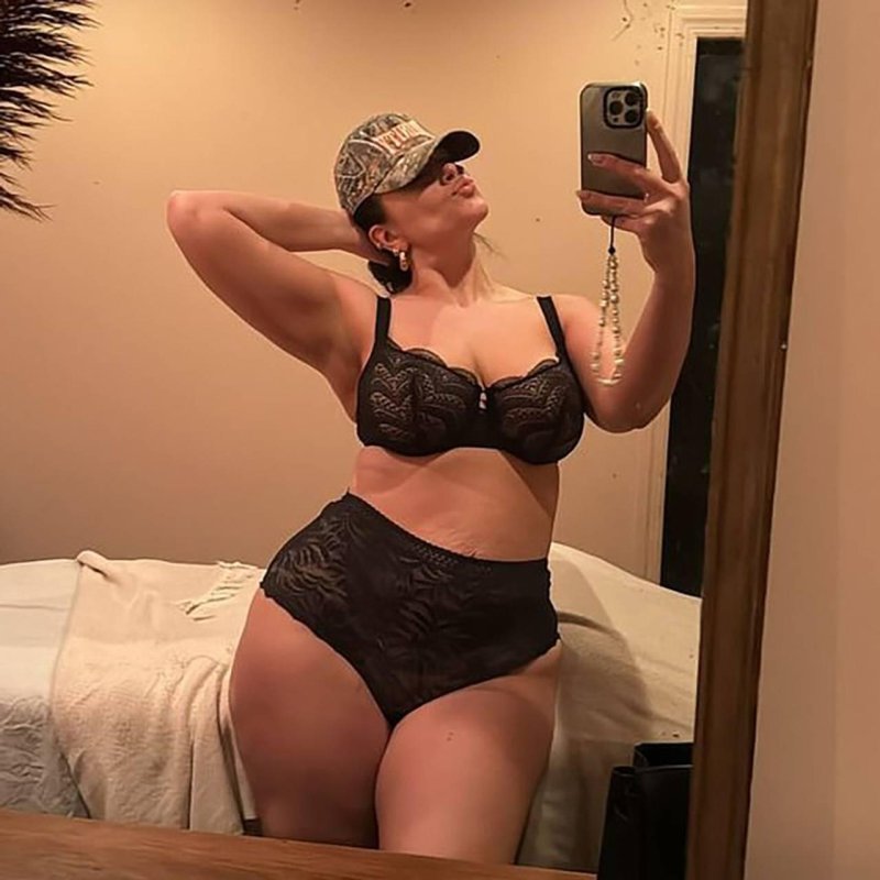 Ashley Graham in underwear