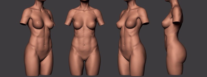 Modeling female body