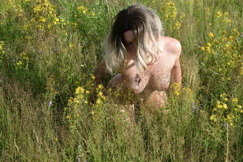Blonde woman