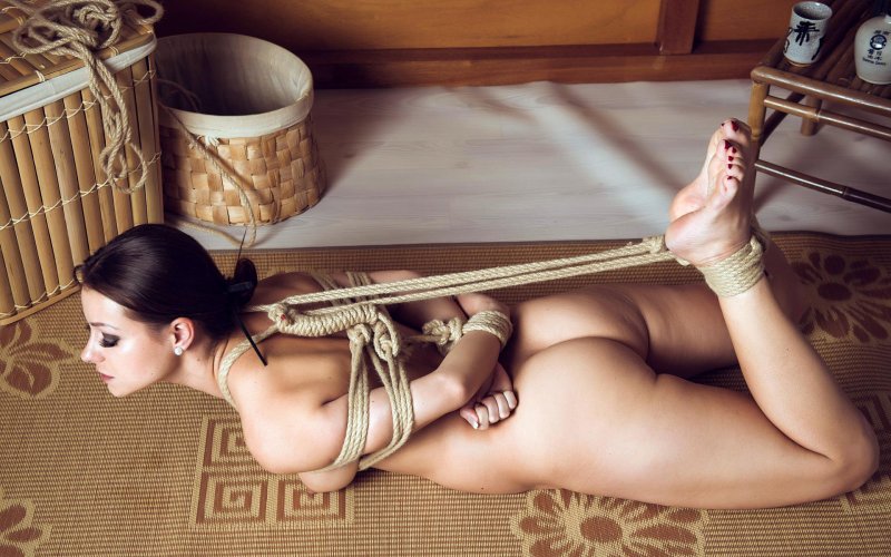 Related by the rope girl