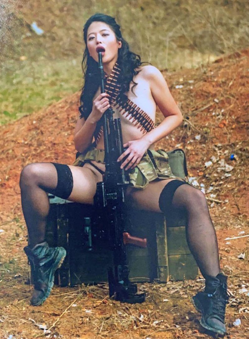 Naked military girls