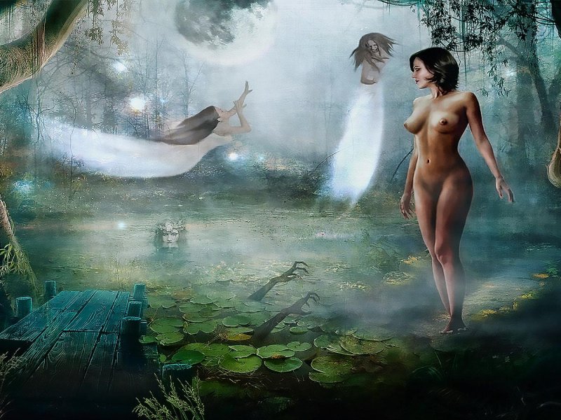 Fantasy nude