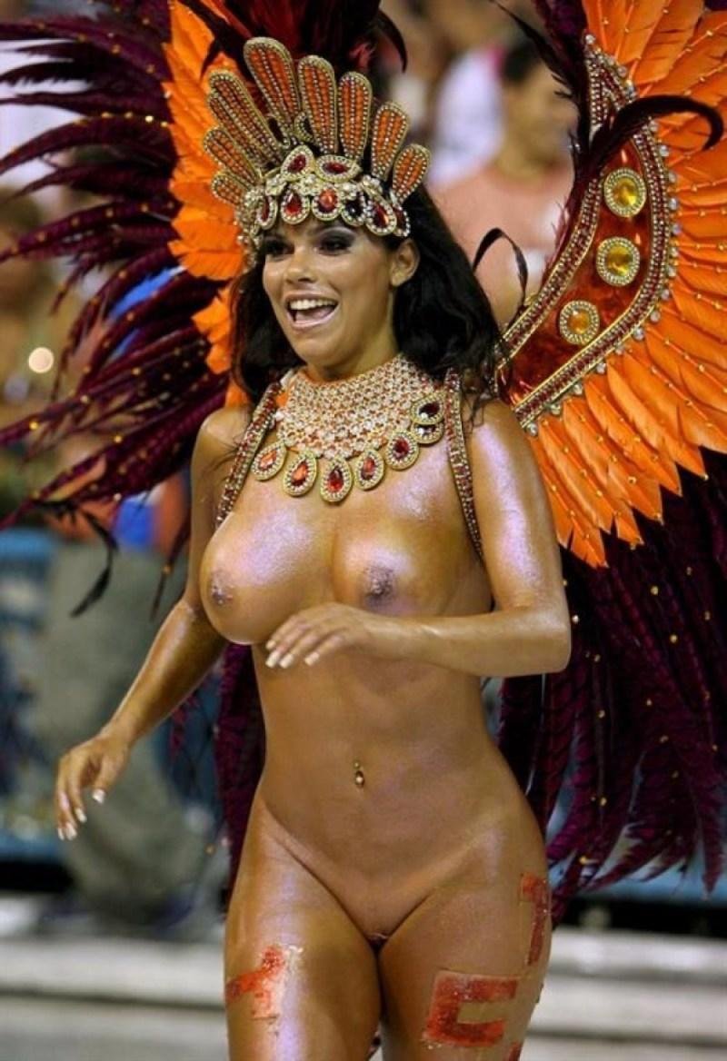 Naked carnival Brazil
