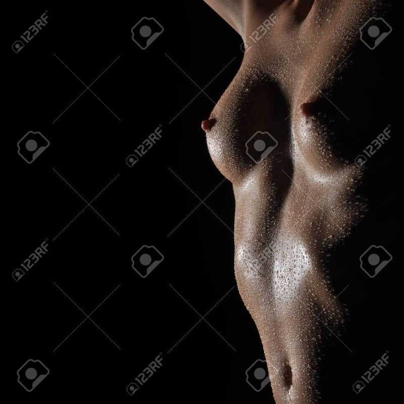 Naked female body