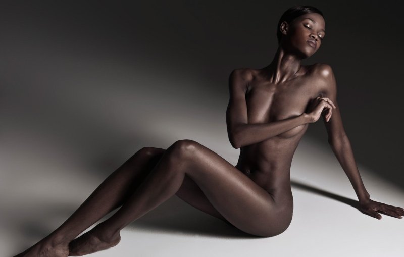 Naked black models
