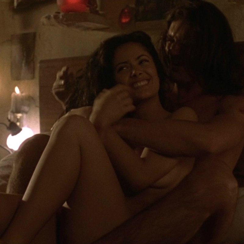 Salma Hayek naked in films