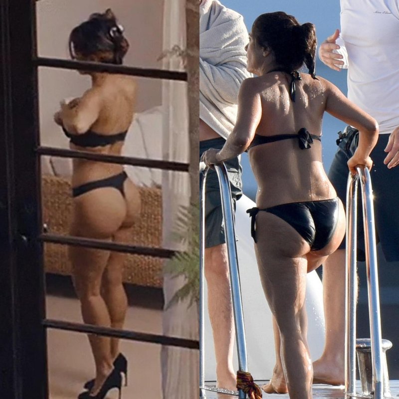 Salma Hayek in underwear