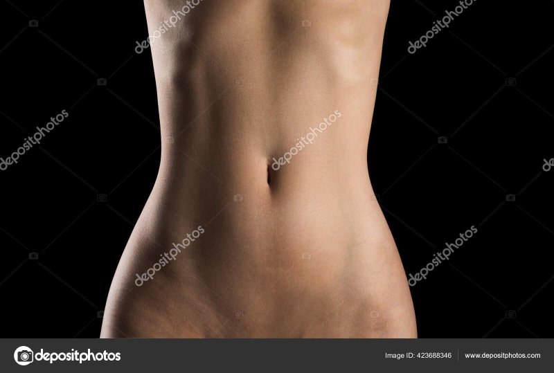 Naked female body is just