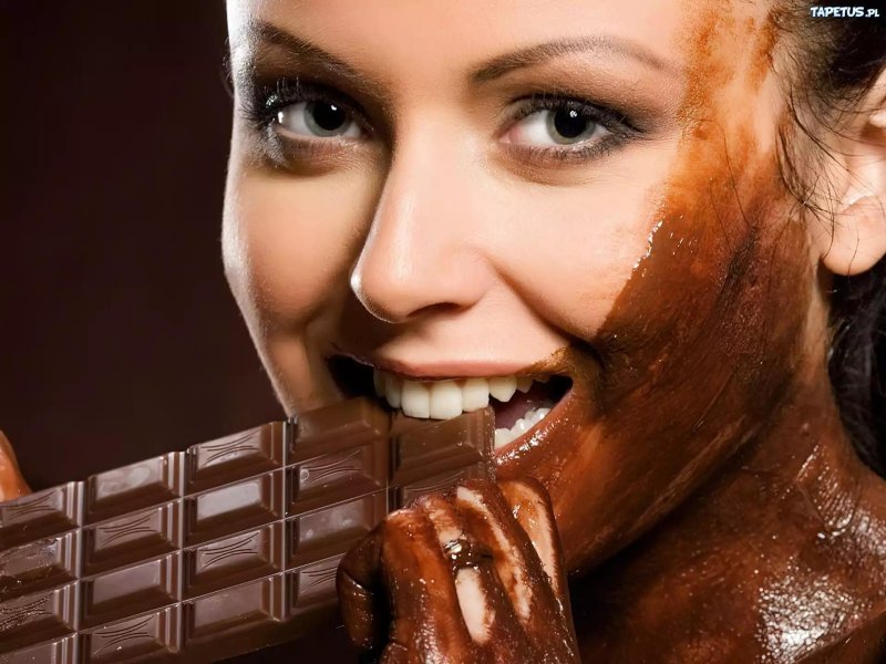 Chocolate girl