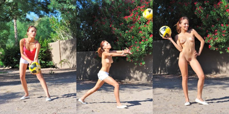 Volleyball naked