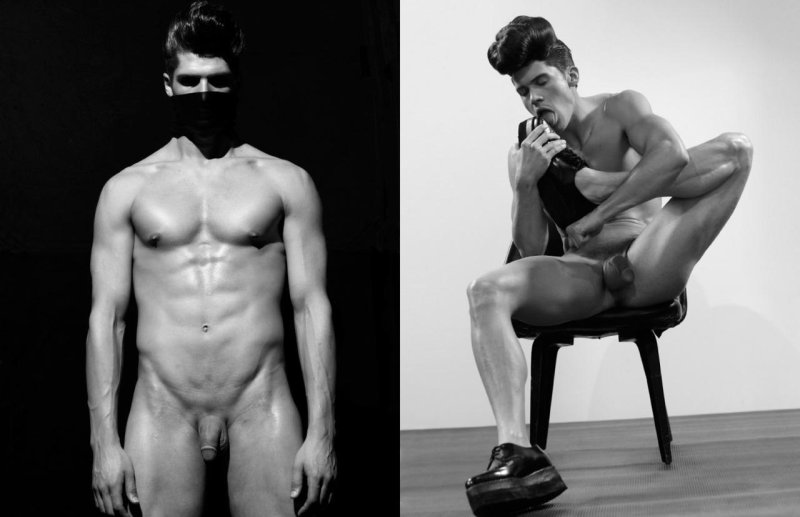 Stephen Klein nude photo shoot
