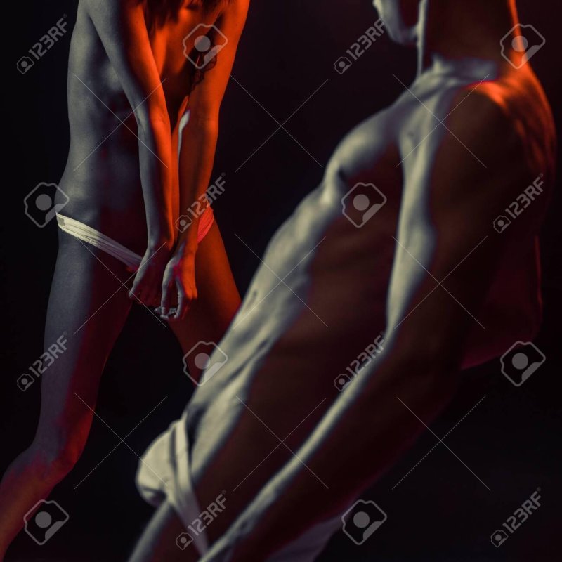 The photo shoot is erotic