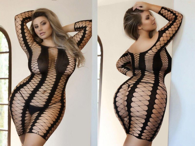 Karl Viyira plus saz Bodystocking