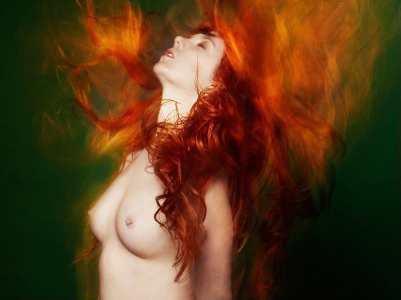 Red -haired girls nude
