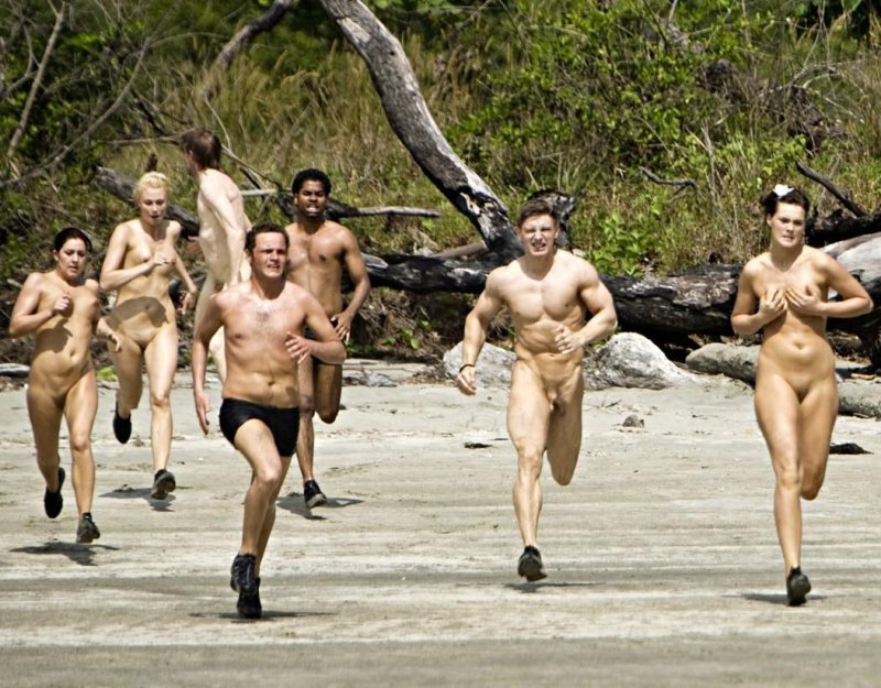 Naked athletes