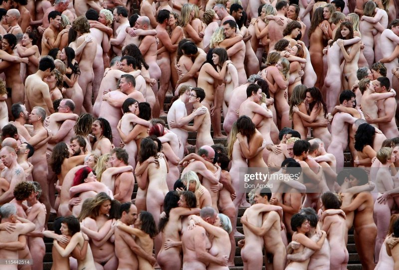 A lot of naked people