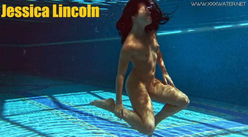 Naked girls in water
