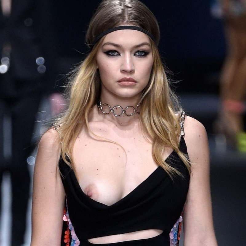 Gigi Hadid Cheated Breast