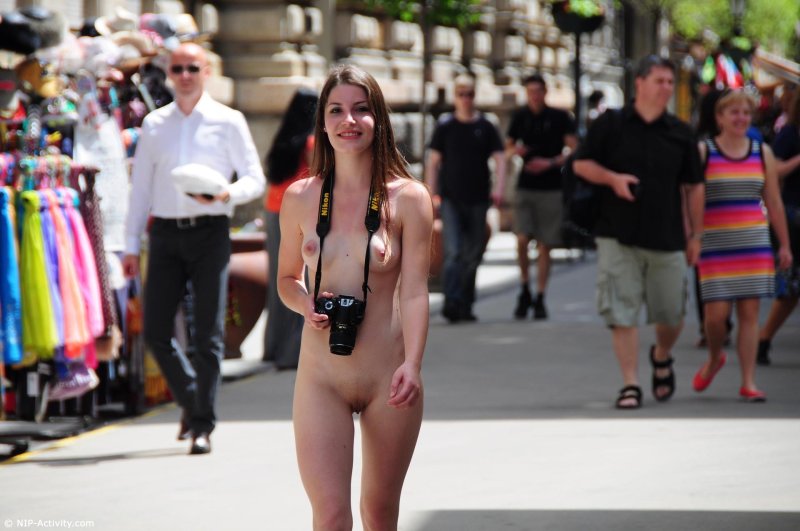 Naked in public