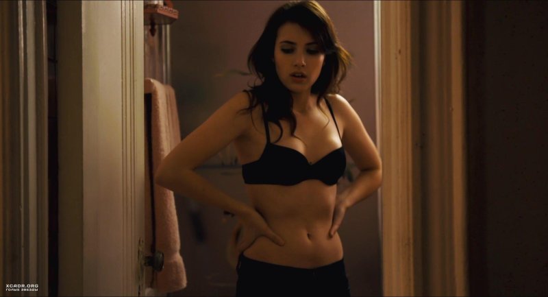 Emma Roberts in underwear