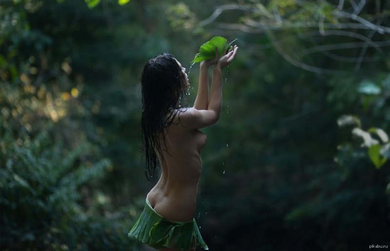 Naked girls in the jungle