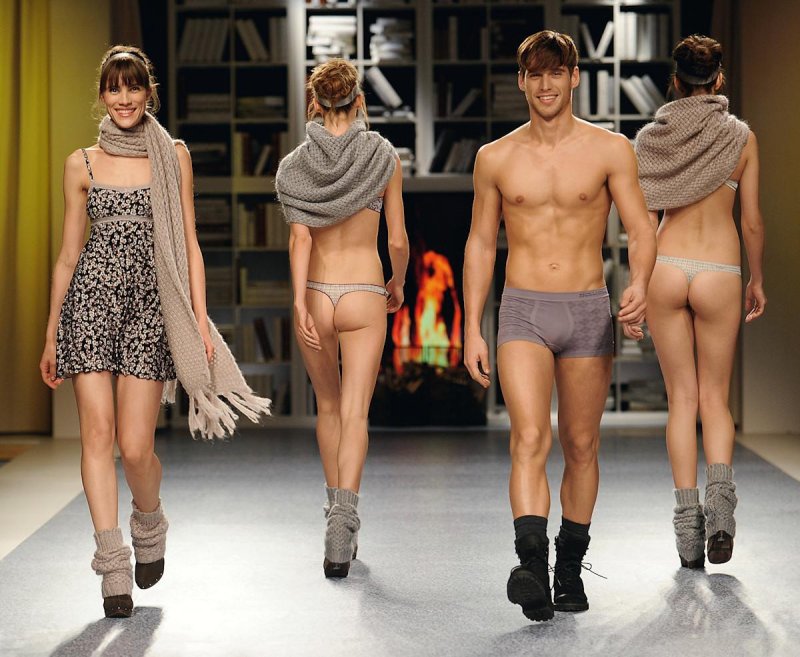 Drawing male underwear