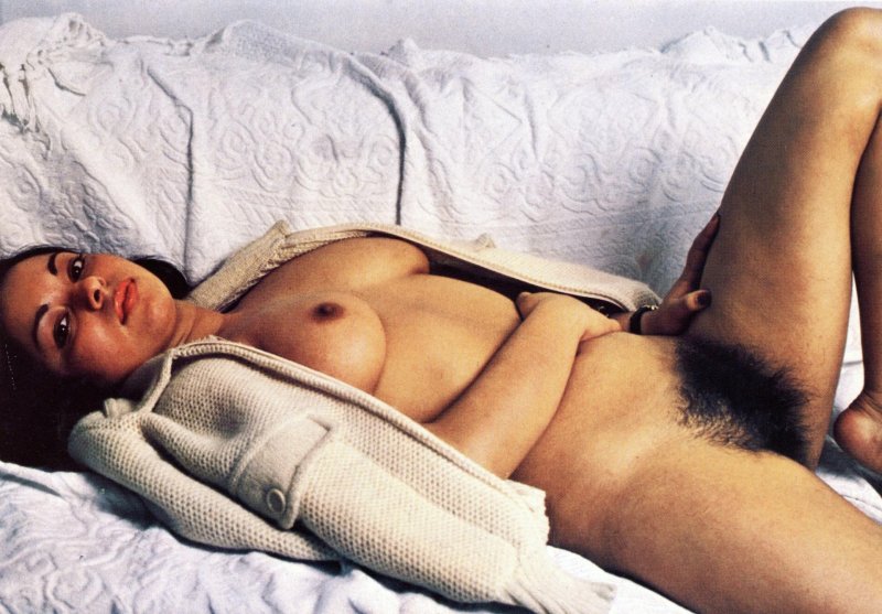 Retro sleeping hairy