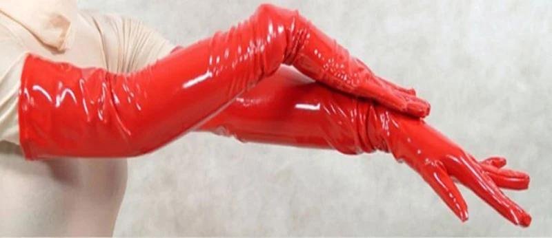 Lace LUST Red Gloves