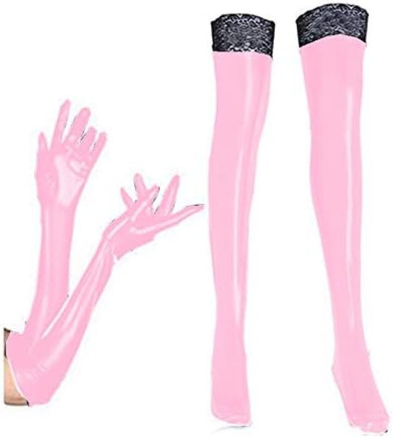 Latex gloves long