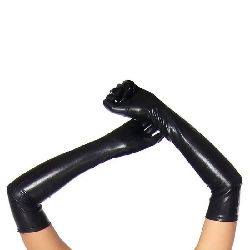 Latex gloves long
