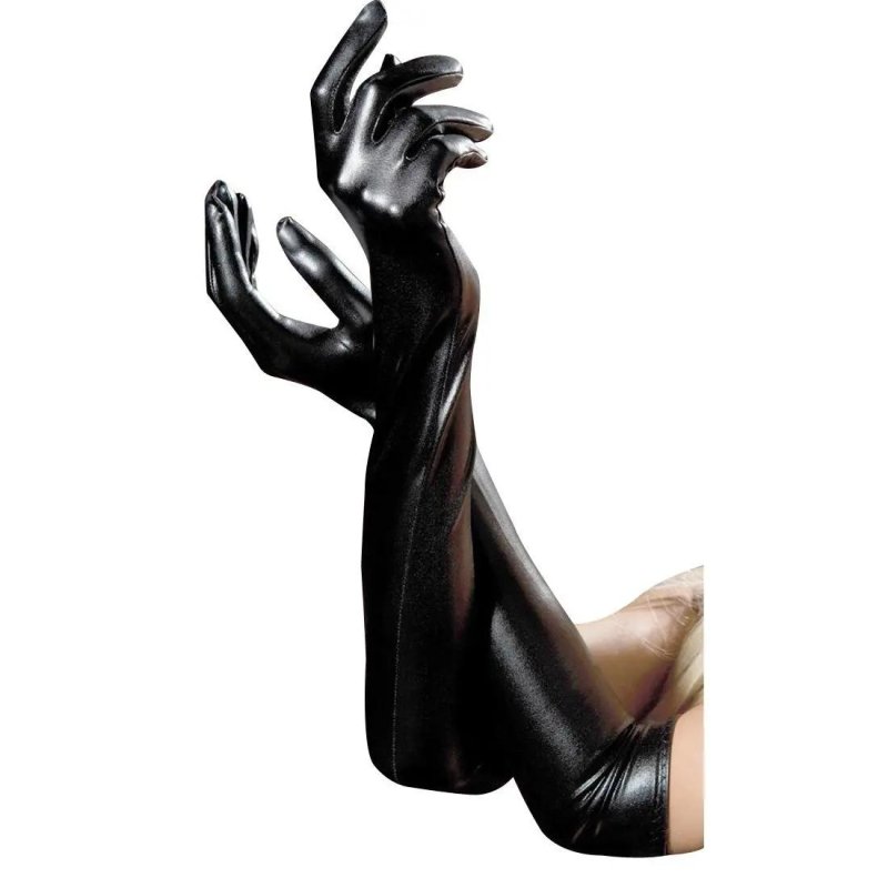 Latex gloves black