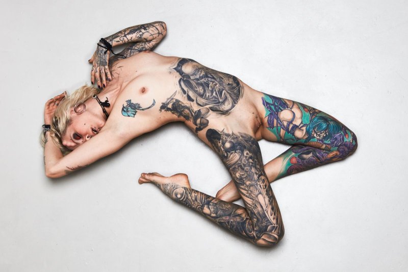 Girls with tattoos