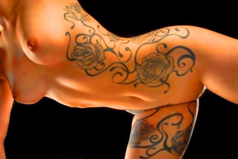 Erotic tattoos