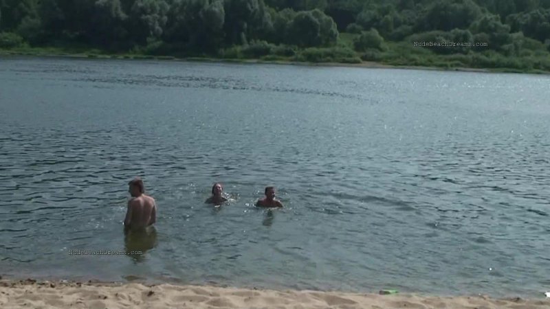 Beach on the river