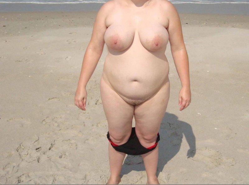 Fat on the beach