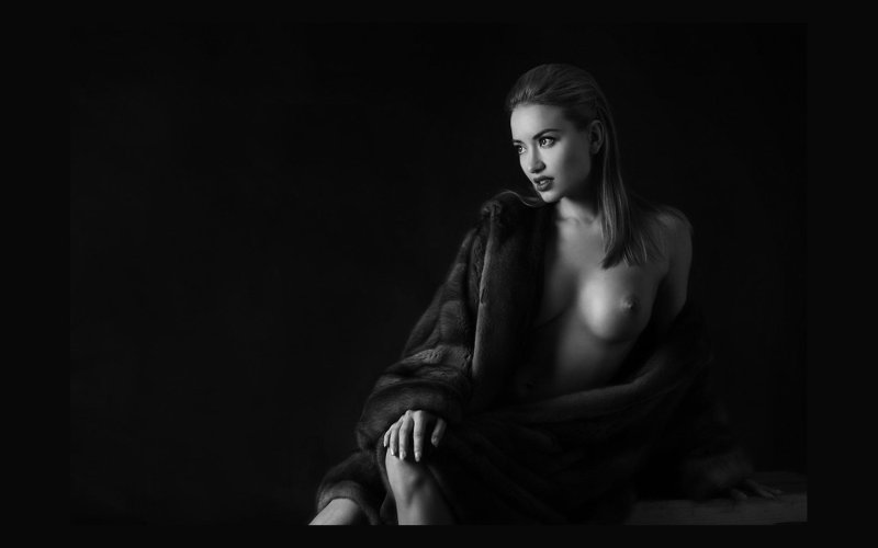 Portrait photography nude