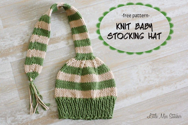 Baby hat knit pattern