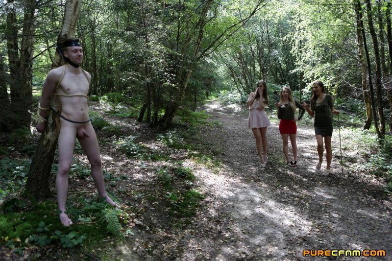 Cfnm Gladirex in the forest humiliation
