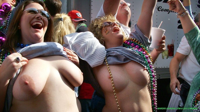 Festival of naked boobs
