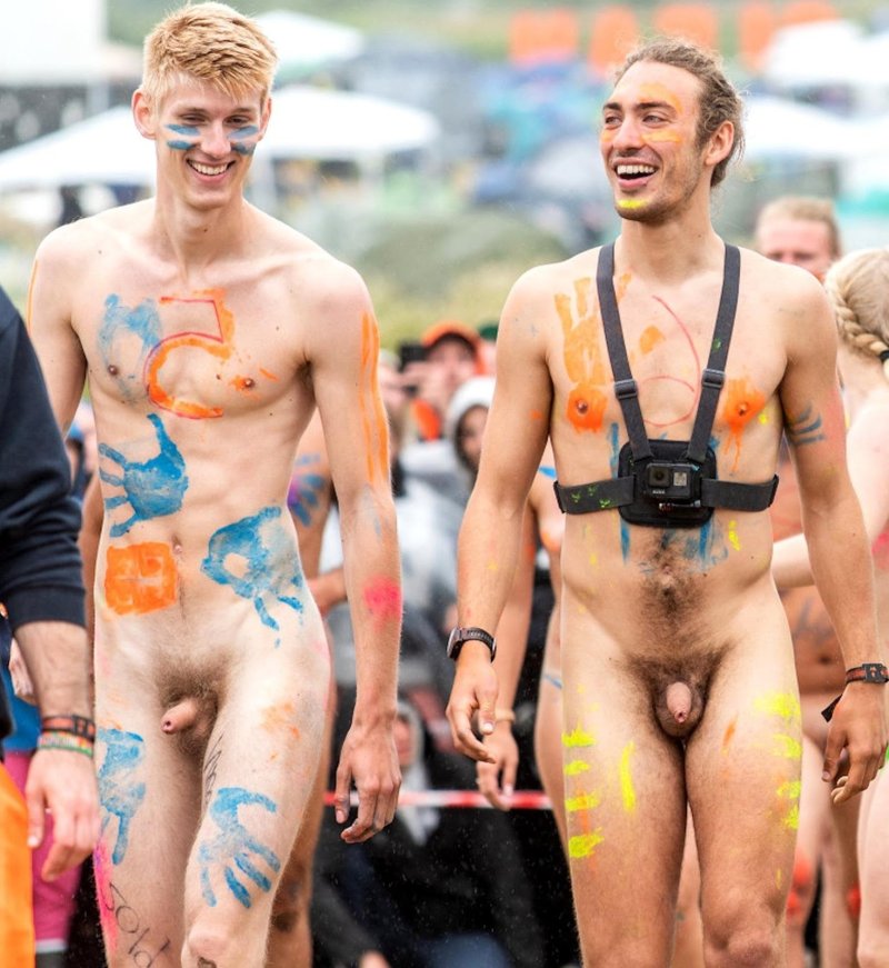 Festival of naked men