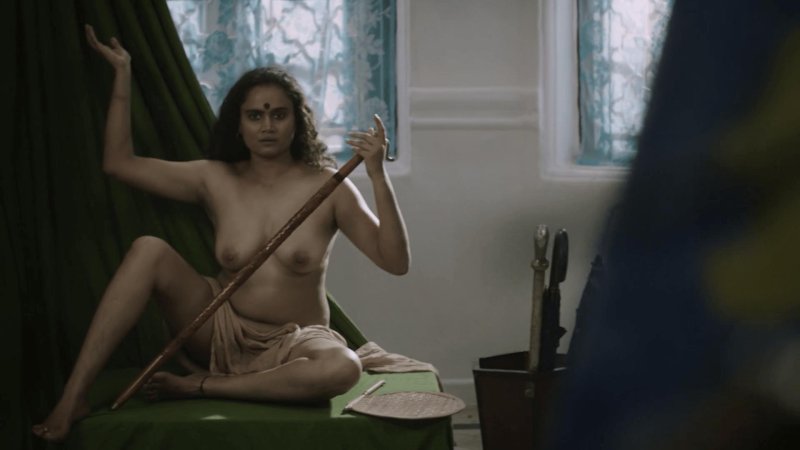 Naked actress
