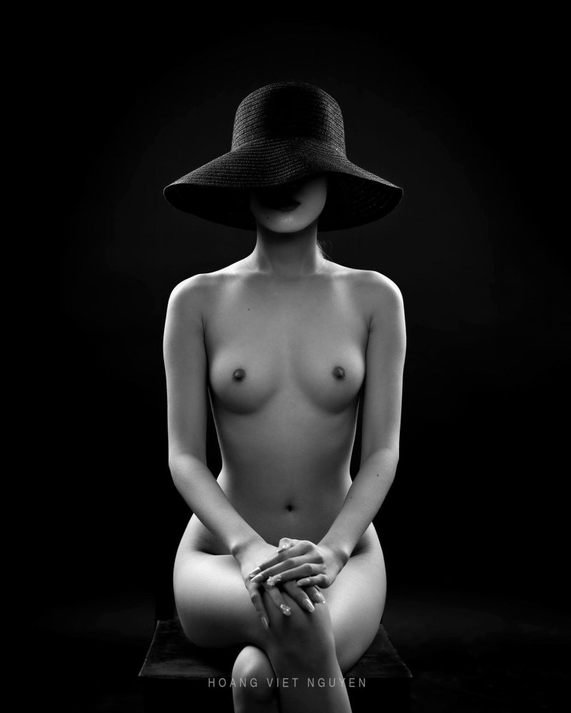 Girl in a hat