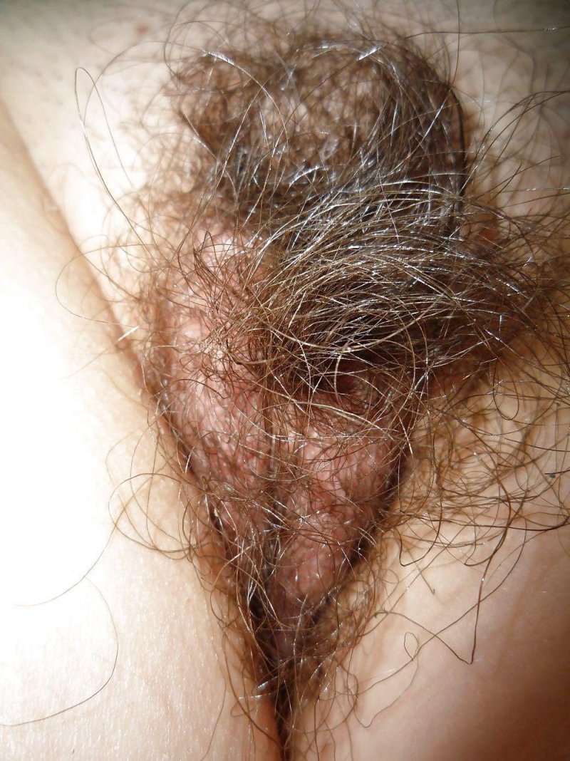 Long pubic hair