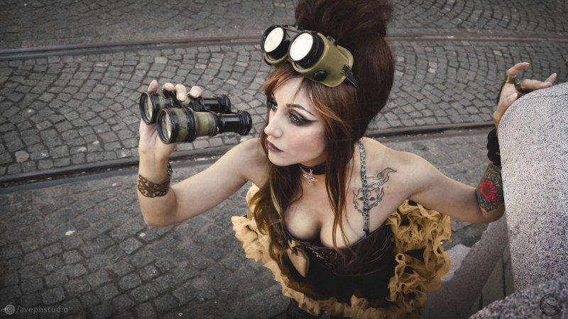 Girls Steampank