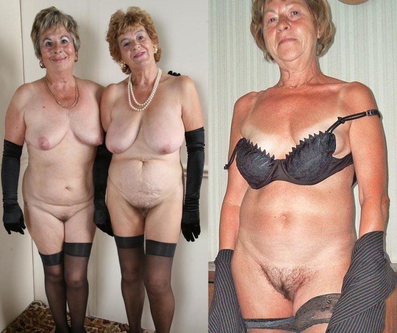 Grandmothers in erotic linen