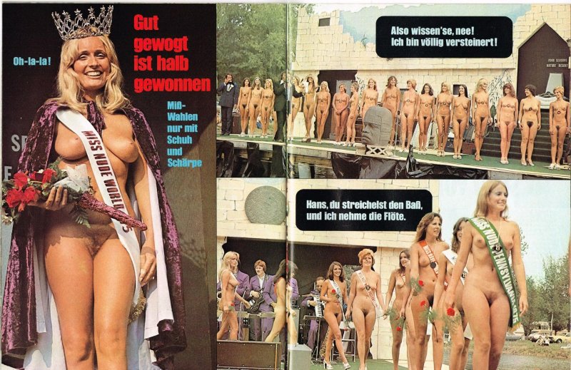 Beauty contest naked