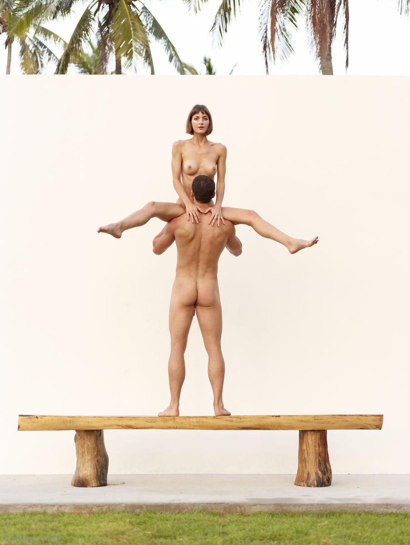 Naked poses