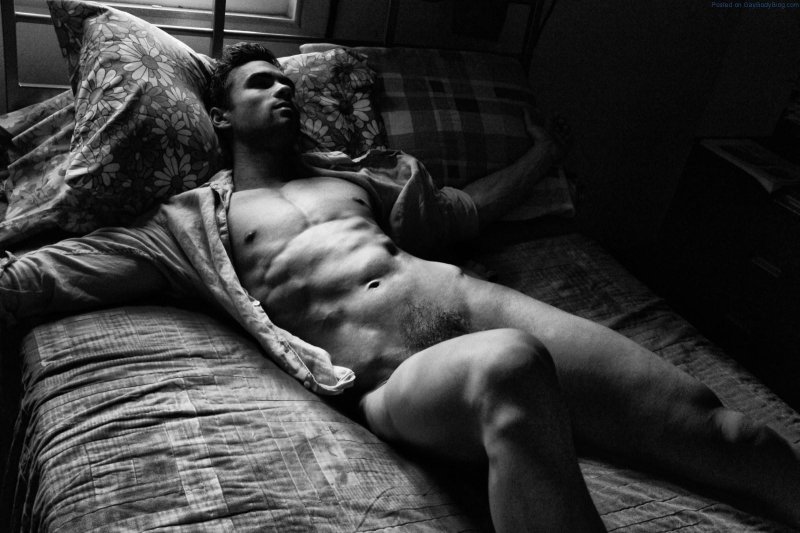 Male erotic photo shoot